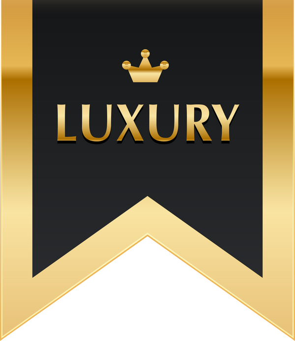 luxury vip premium gold labels ribbons badges 10